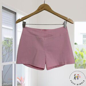 Girls Only Pink Shorts Size Medium | Crossover Waist and Back Zipper
